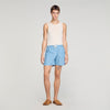 Maillot De Bain Catena Chain Print Swim Shorts Sky Blue