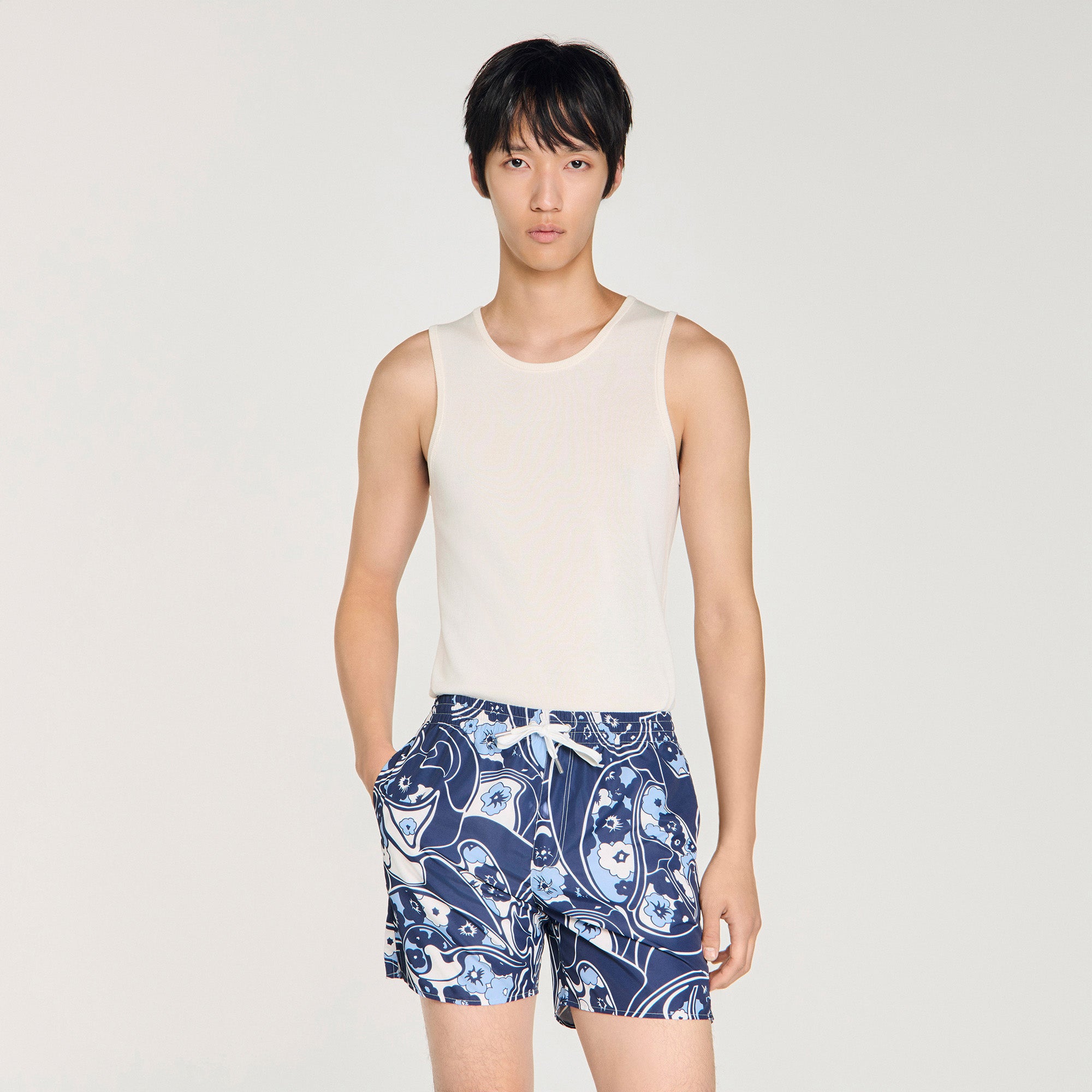 Hippie Swim Pant Hippie Swim Shorts Navy Blue