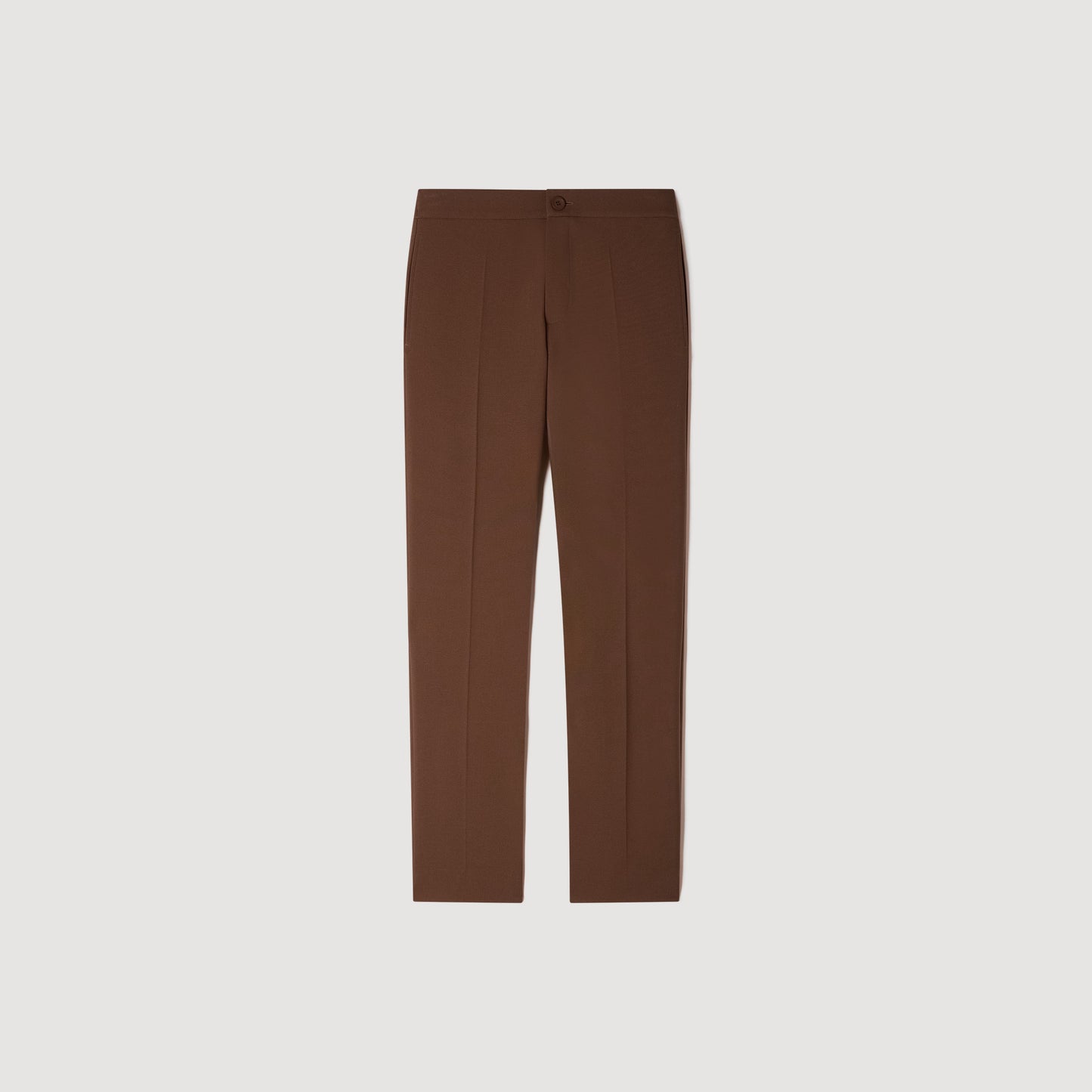 Jersey Jersey Trousers Cognac