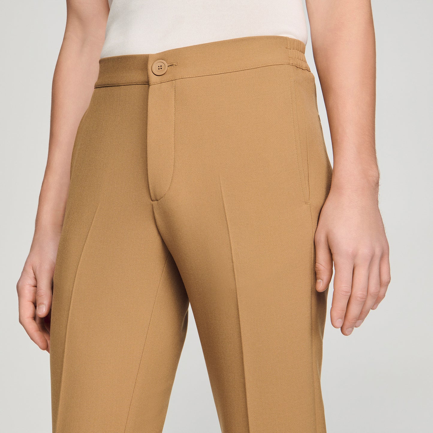 Jersey Jersey Trousers Nut