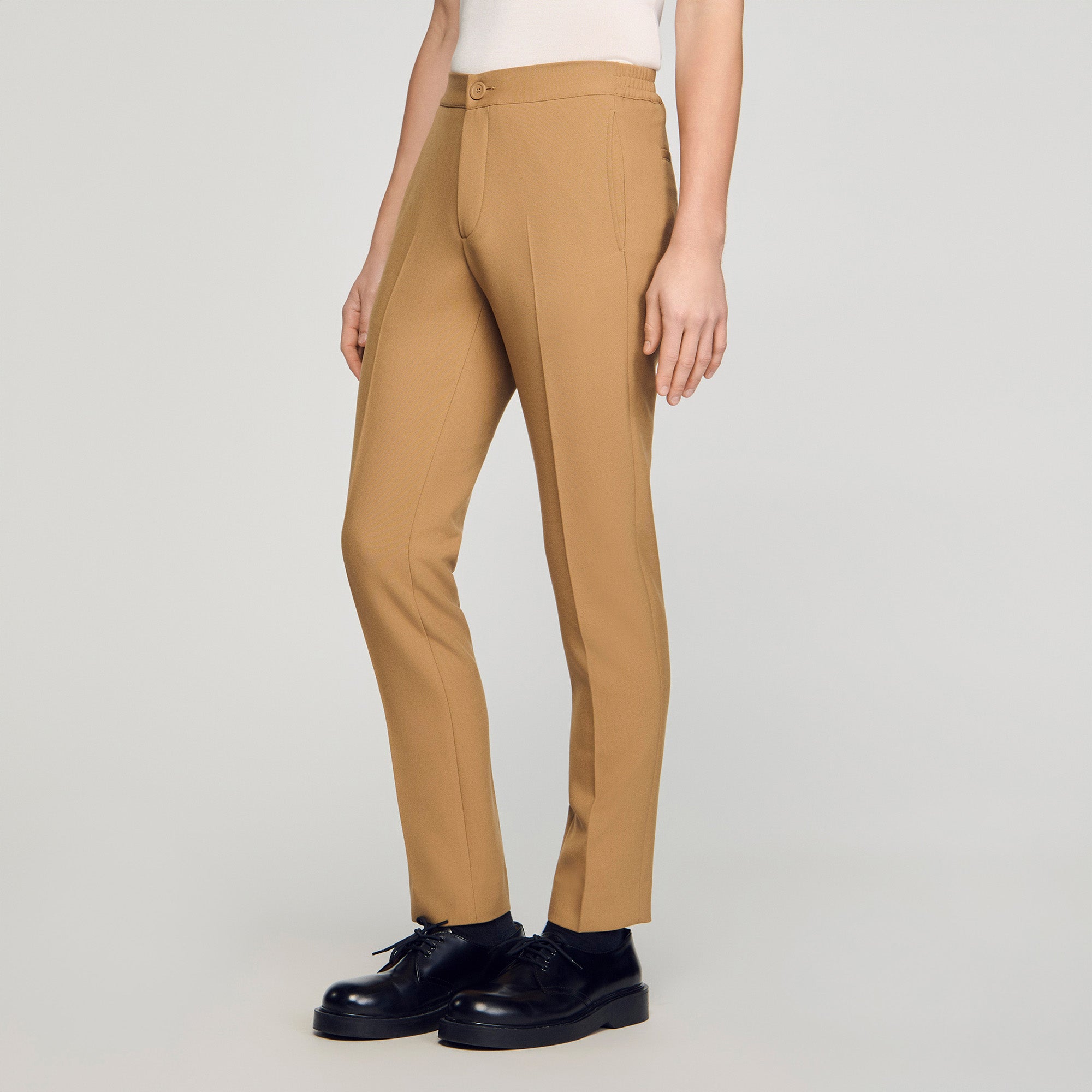 Jersey Jersey Trousers Nut