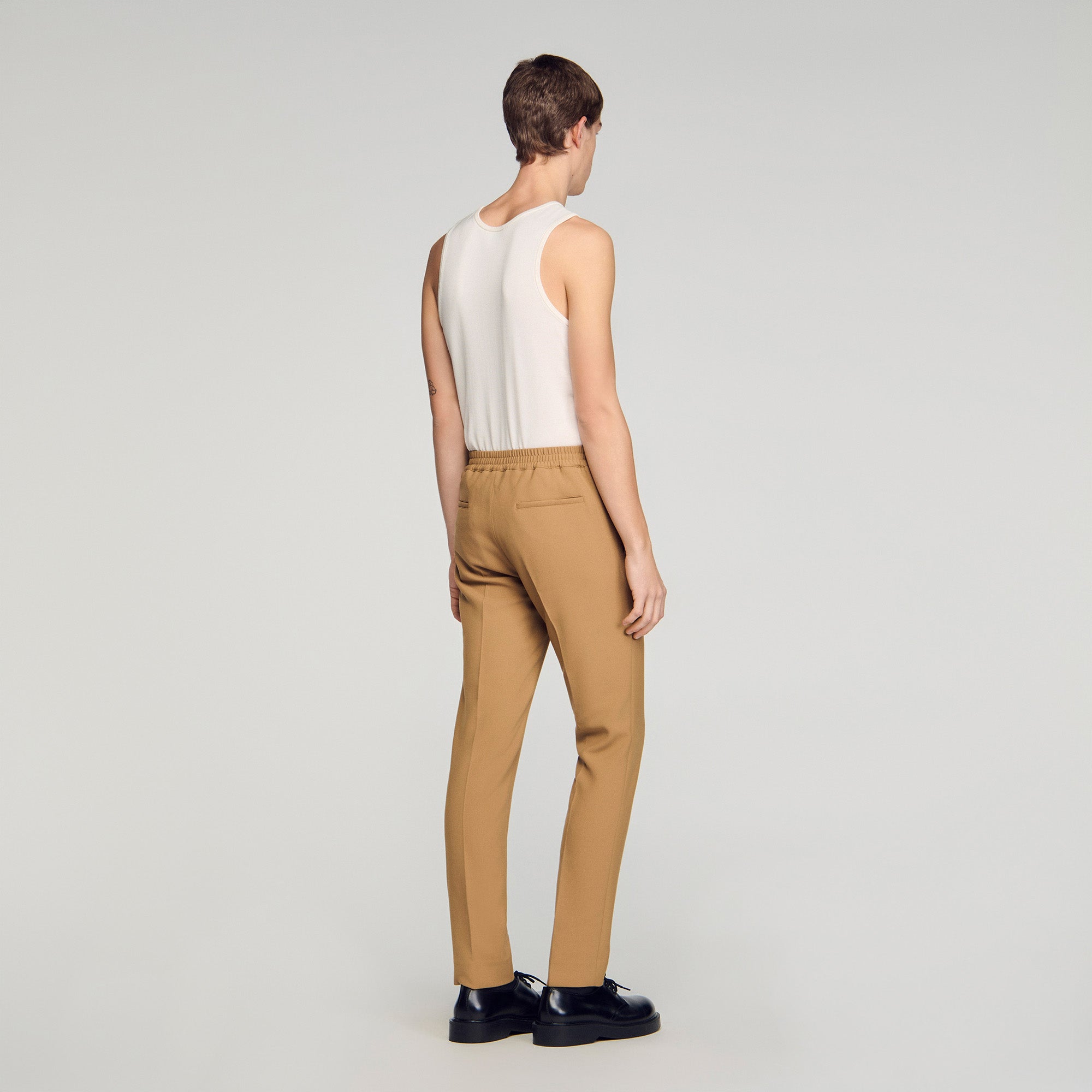 Jersey Jersey Trousers Nut