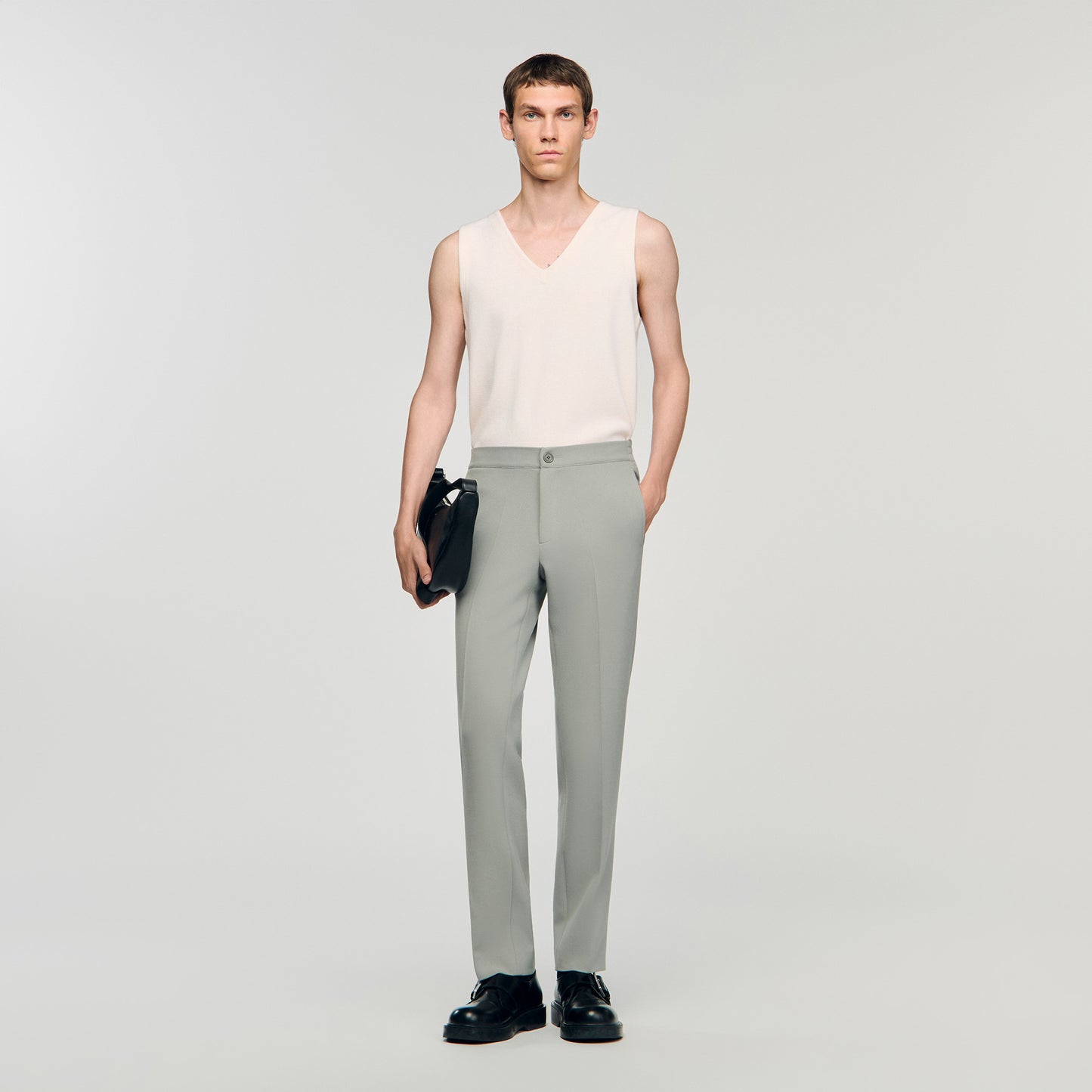 Jersey Jersey Trousers Steel