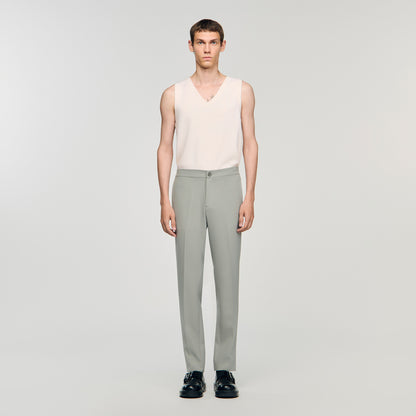 Jersey Jersey Trousers Steel