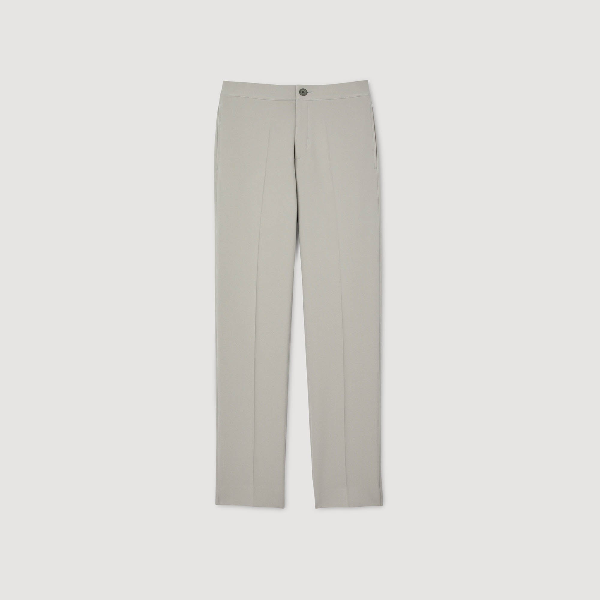 Jersey Jersey Trousers Steel