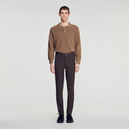 Jersey Jersey trousers Dark Taupe