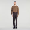 Jersey Jersey trousers Dark Taupe