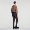 Jersey Jersey trousers Dark Taupe