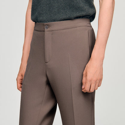 Jersey Trousers Light Taupe