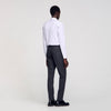 Wool Suit Trousers Mocked Grey