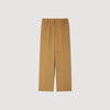Large Jersey Wide-Leg Trousers Nut