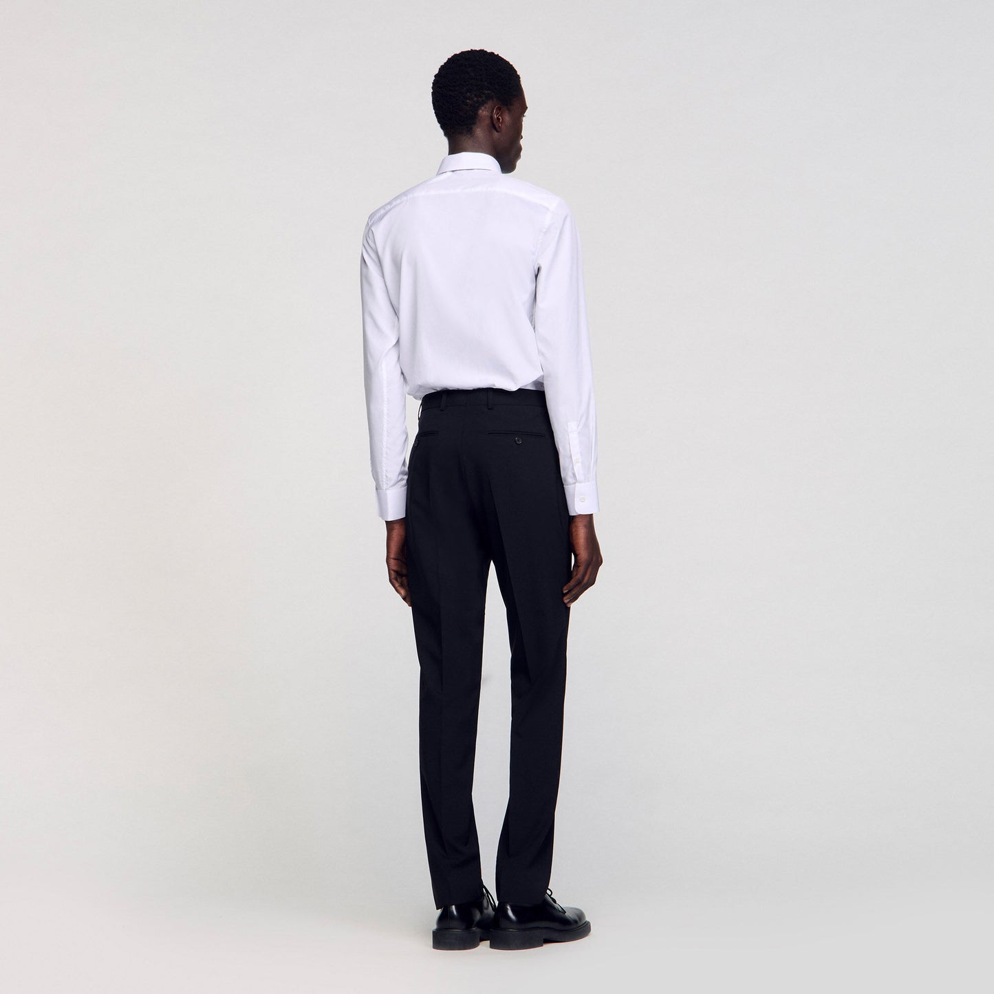 Formal Black Classic Suit Trousers Black