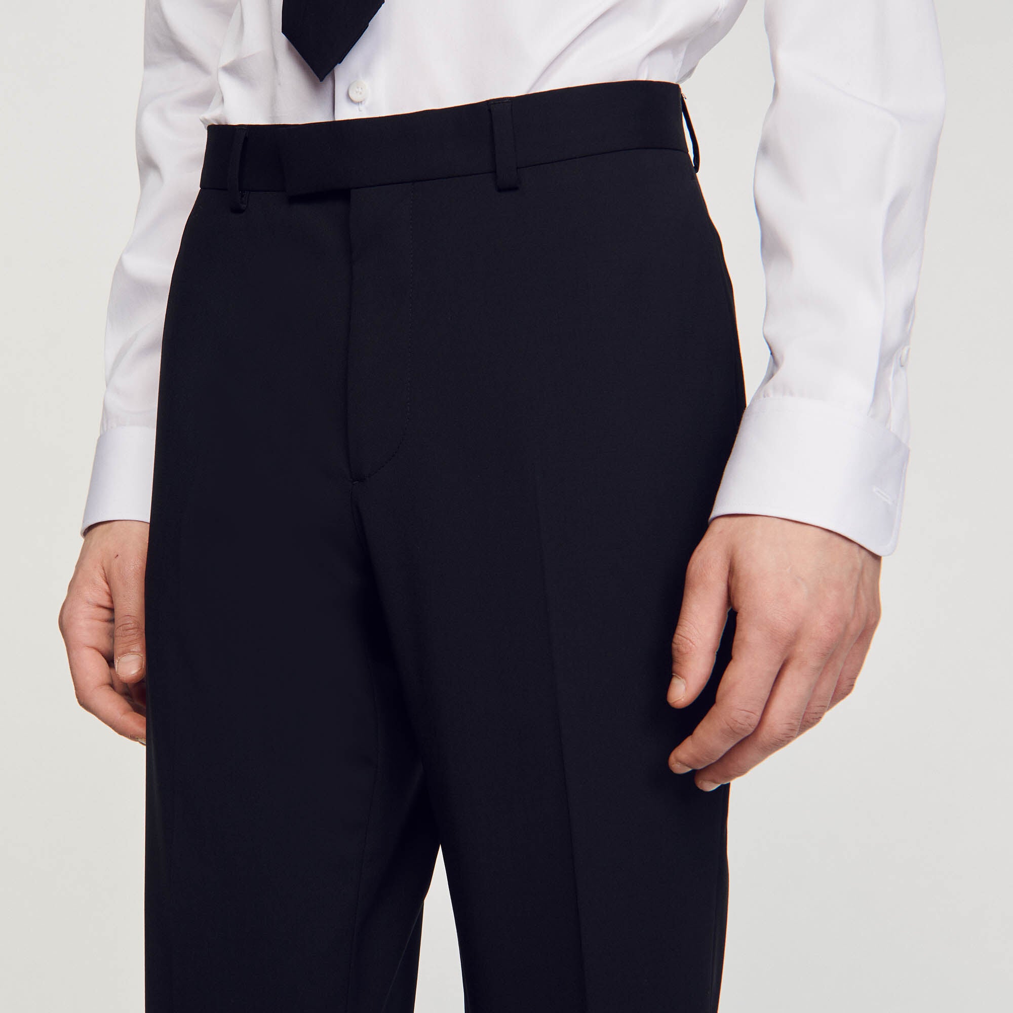 Classic Suit Trousers Black