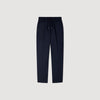 Elasticated Straight Leg Trousers Midnight Blue
