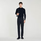 New Alpha Elasticated Straight-Leg Pants Black