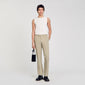 Formal Linen Suit Trousers Light Kaki.