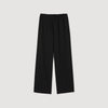 Wide-Leg Trousers Black