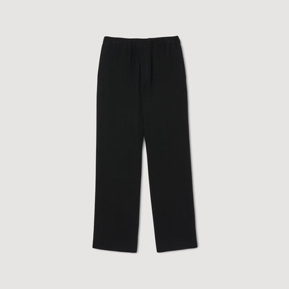  Micropleated Pant Pleated Trousers Black