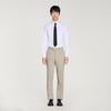 Formal Wool Suit Trousers ALUMINUM