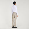 Formal Wool Suit Trousers ALUMINUM