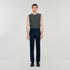 New Croise Wide-leg suit trousers Navy Blue