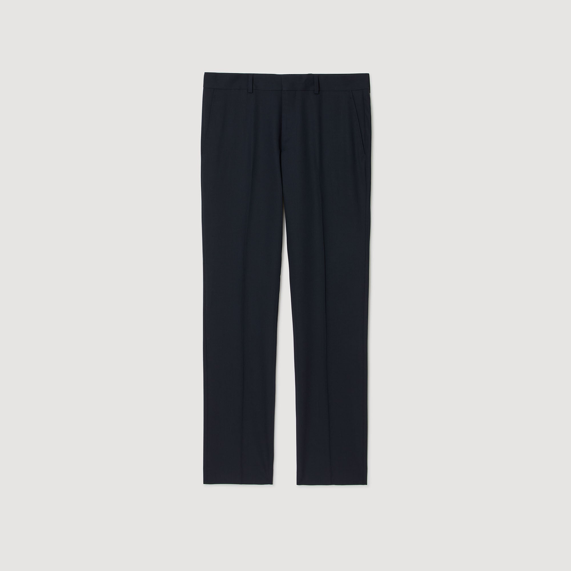 New Croise Wide-leg suit trousers Navy Blue