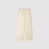 Pyjama Buttons Pant Flowing Elasticated Trousers Butter Cream