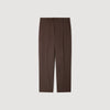Oversize Suit Oversized Wool Trousers Chocolate