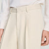 Pierre Pants Linen  Straight Leg Trousers Ecru