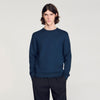 Sandro Logo Crewneck Logo Sweatshirt Navy Blue