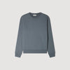 Sandro Logo Crewneck Logo Sweatshirt Grey / Blu