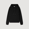 Sandro Logo Hoodie Logo Sweatshirt Black