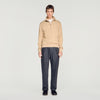Half Zip Sweater  Sweatshirts Cappucino