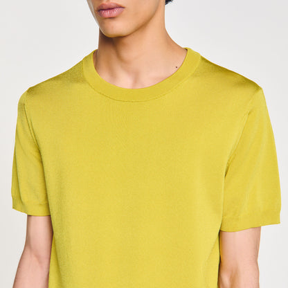 Knitted T-Shirt Super Green