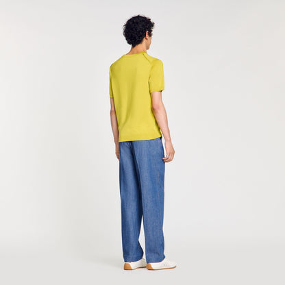 Knitted T-Shirt Super Green
