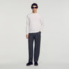 Crewneck Cashmere Cashmere jumper Ecru