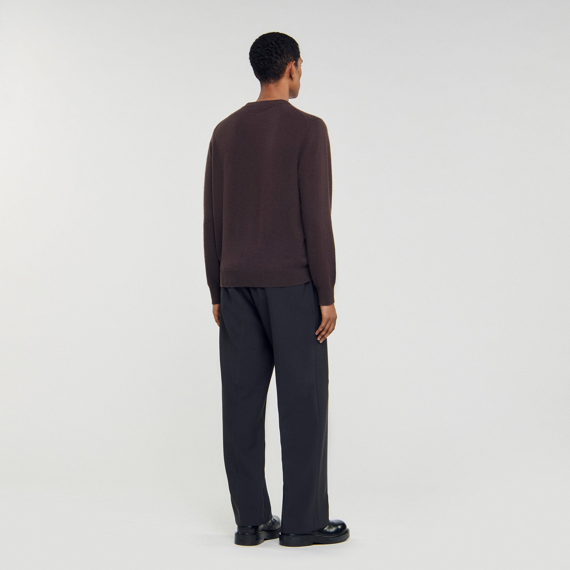 Crewneck Cashmere Cashmere Sweater Taupe