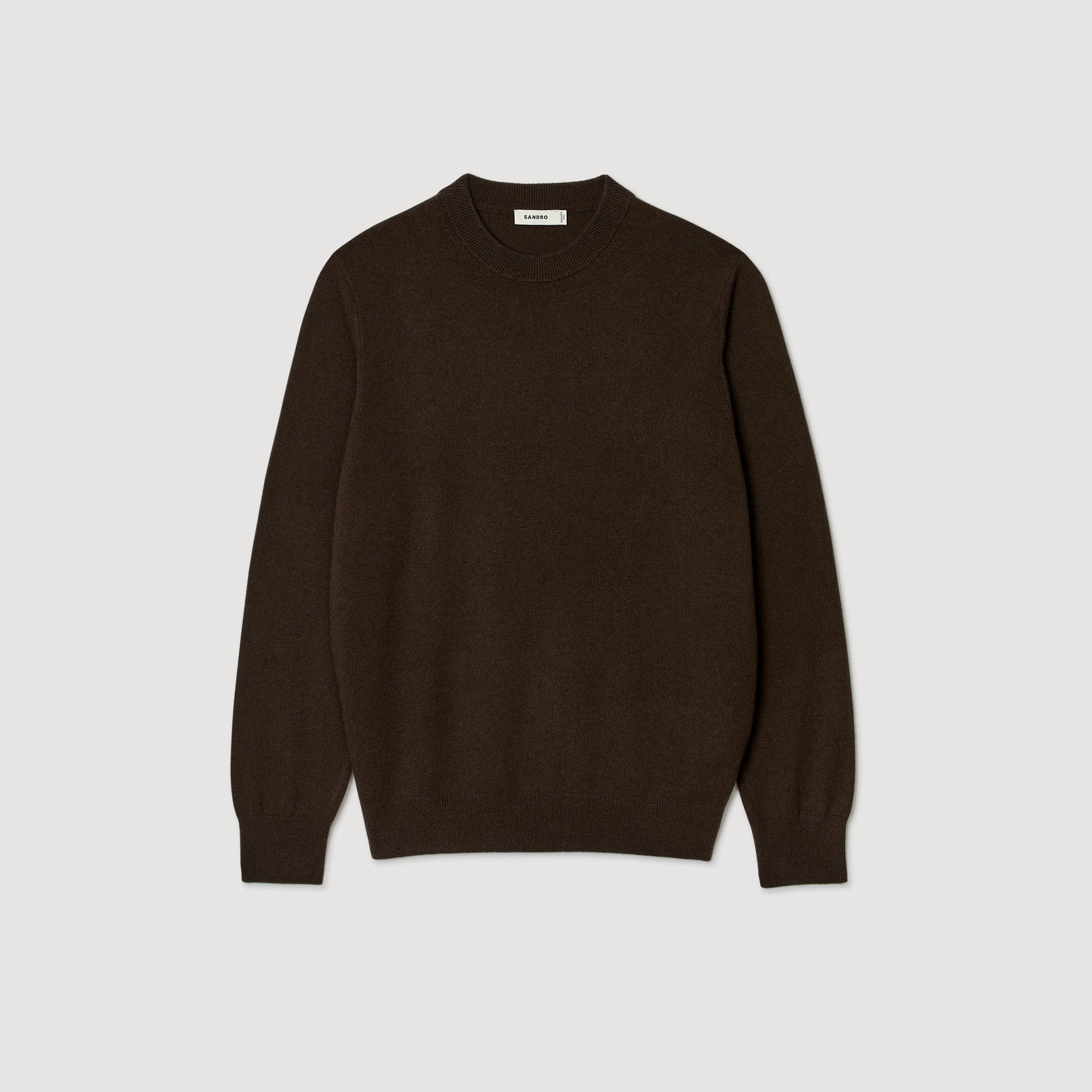 Crewneck Cashmere Cashmere Sweater Taupe