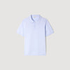 Pablo Short-sleeve knitted polo shirt Blue Sky