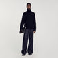 Yak Wool And Cashmere Turtleneck Jumper Black