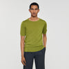 Merinos Tee Flowing Knit T-Shirt Super Grass