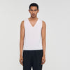 Gianni Tank Wool Vest Top Off White