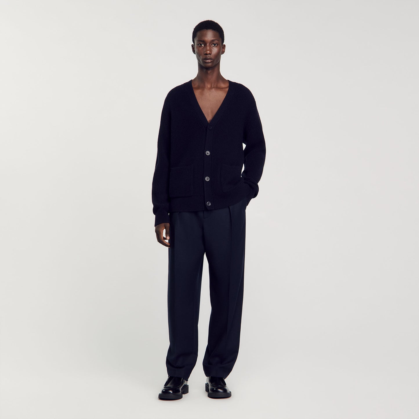 Carter Cardigan Navy Blue