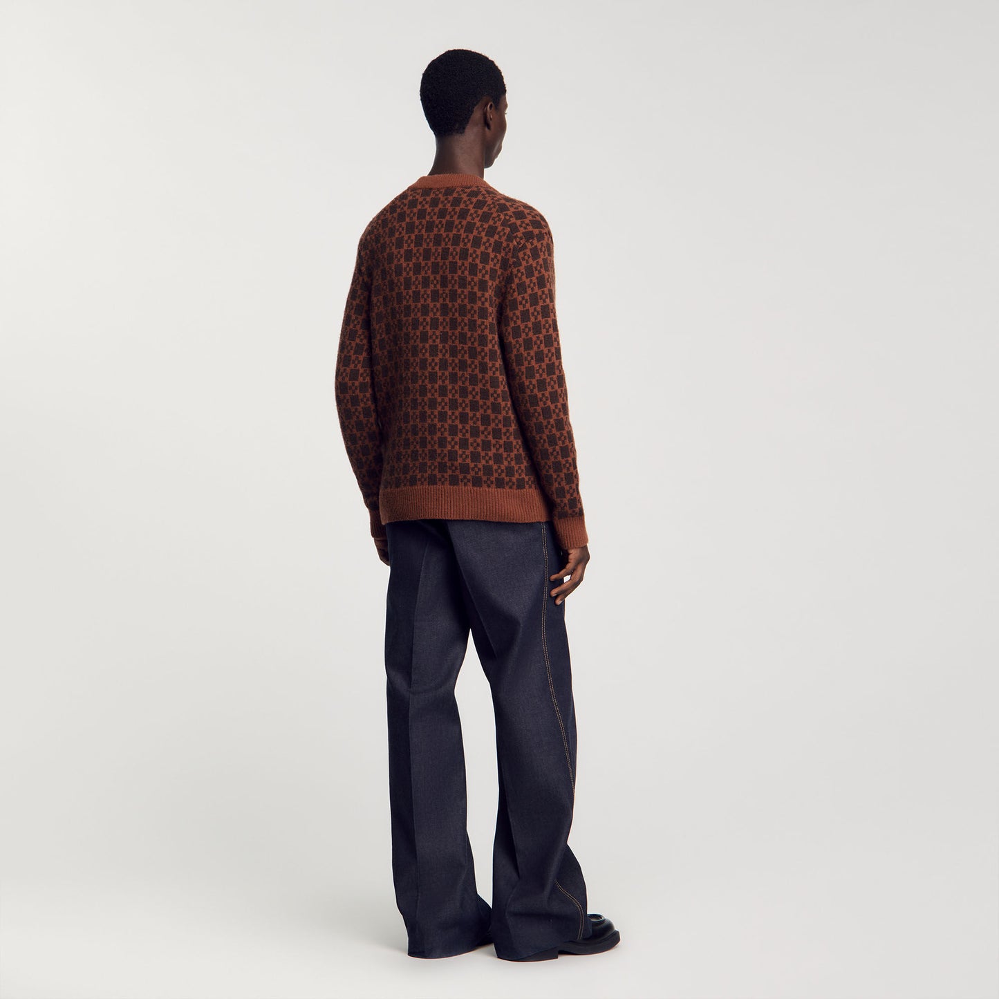Cross Cardigan Cognac