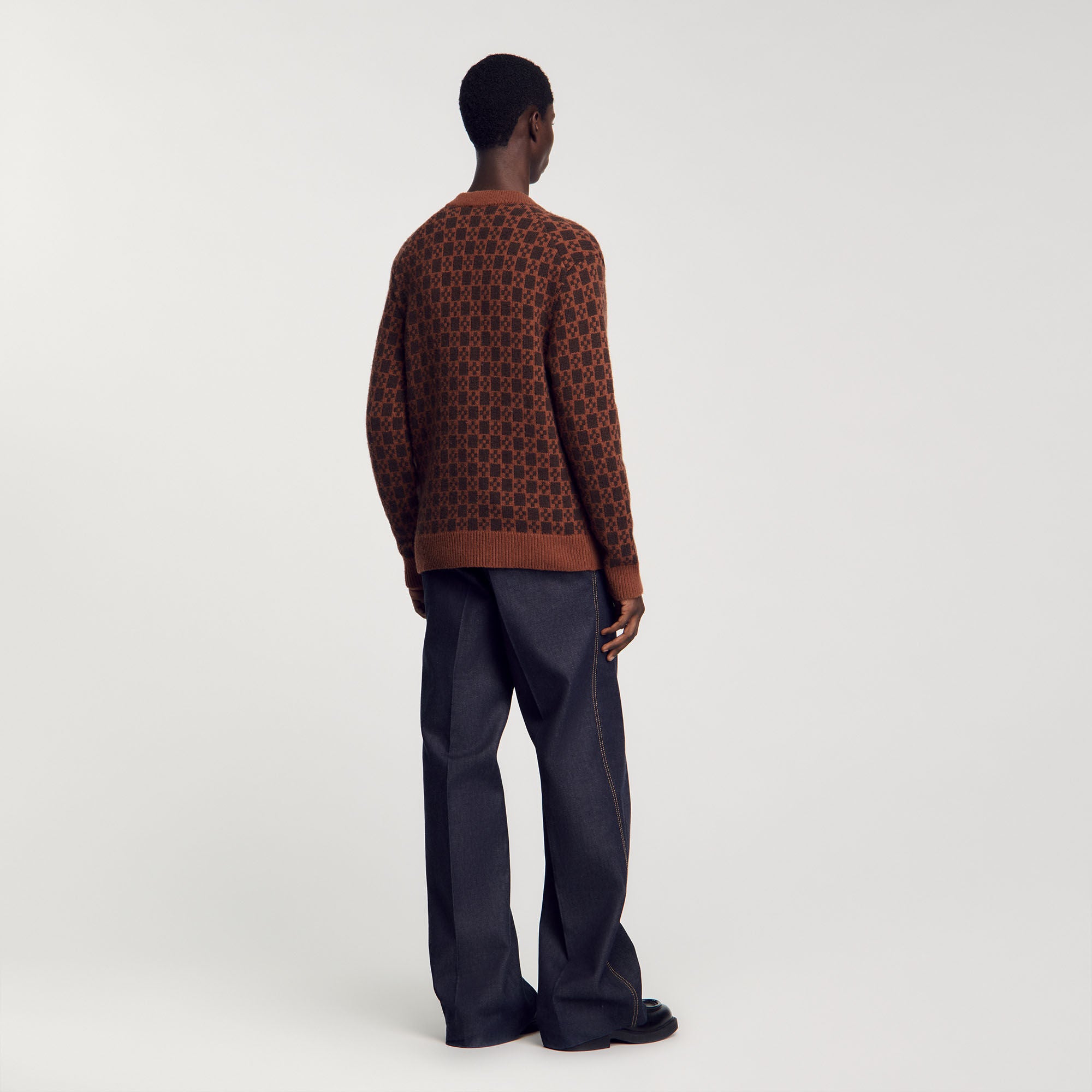 Cross Cardigan Cognac