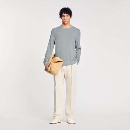 Textured Knit Jumper Lime
