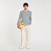 Textured Knit Jumper Lime