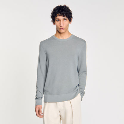 Textured Knit Jumper Lime