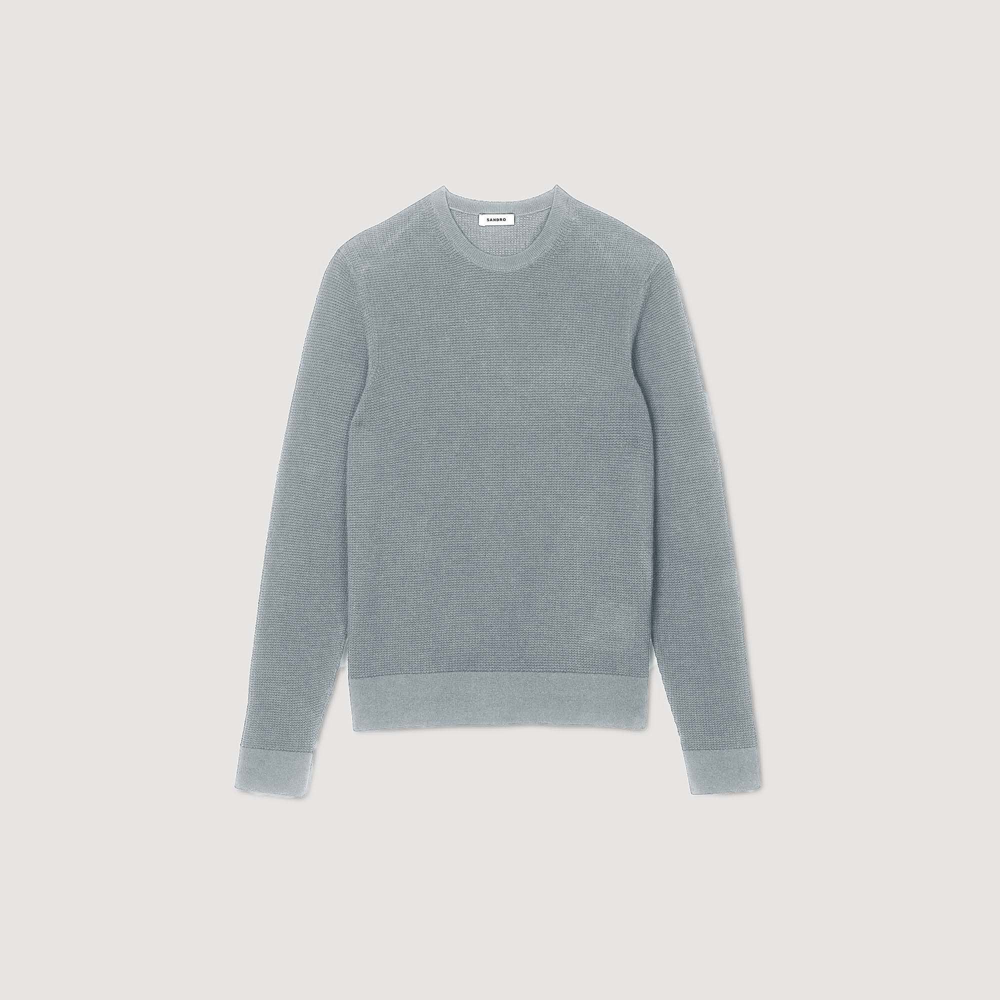Textured Knit Jumper Lime