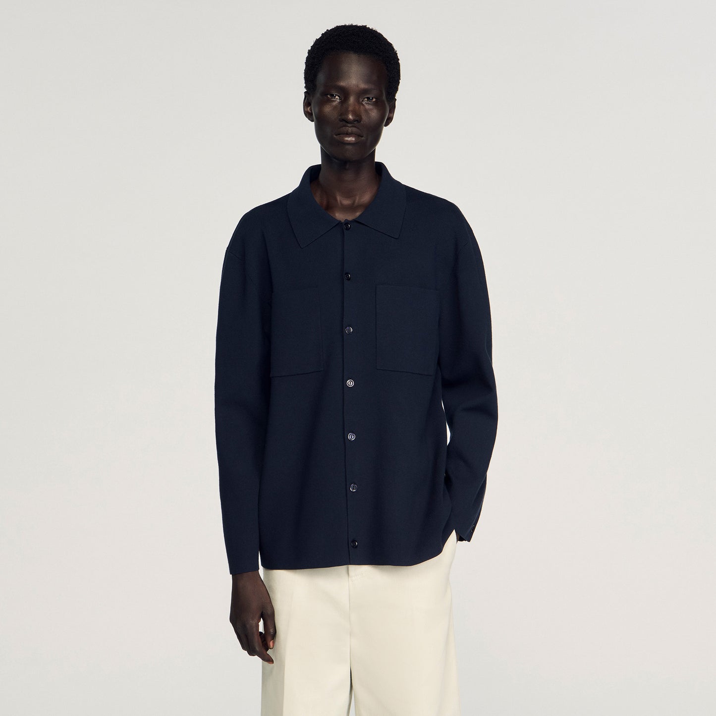 New Home Cardigan Knit jacket Navy Blue